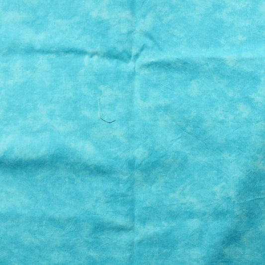 Vaaleanturkoosi kuviollinen Puuvilla - Pala