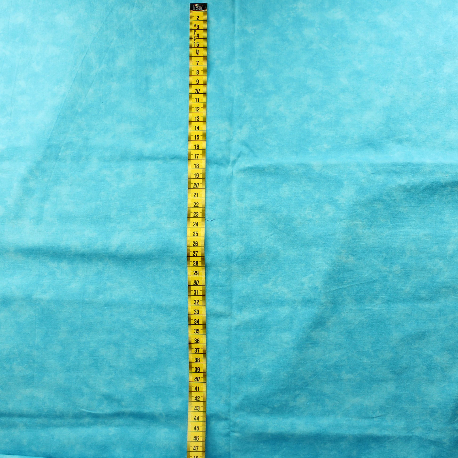 Vaaleanturkoosi kuviollinen Puuvilla - Pala