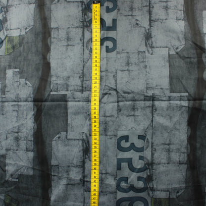 Harmaa numerokuvioitu Vuorikangas - Pala