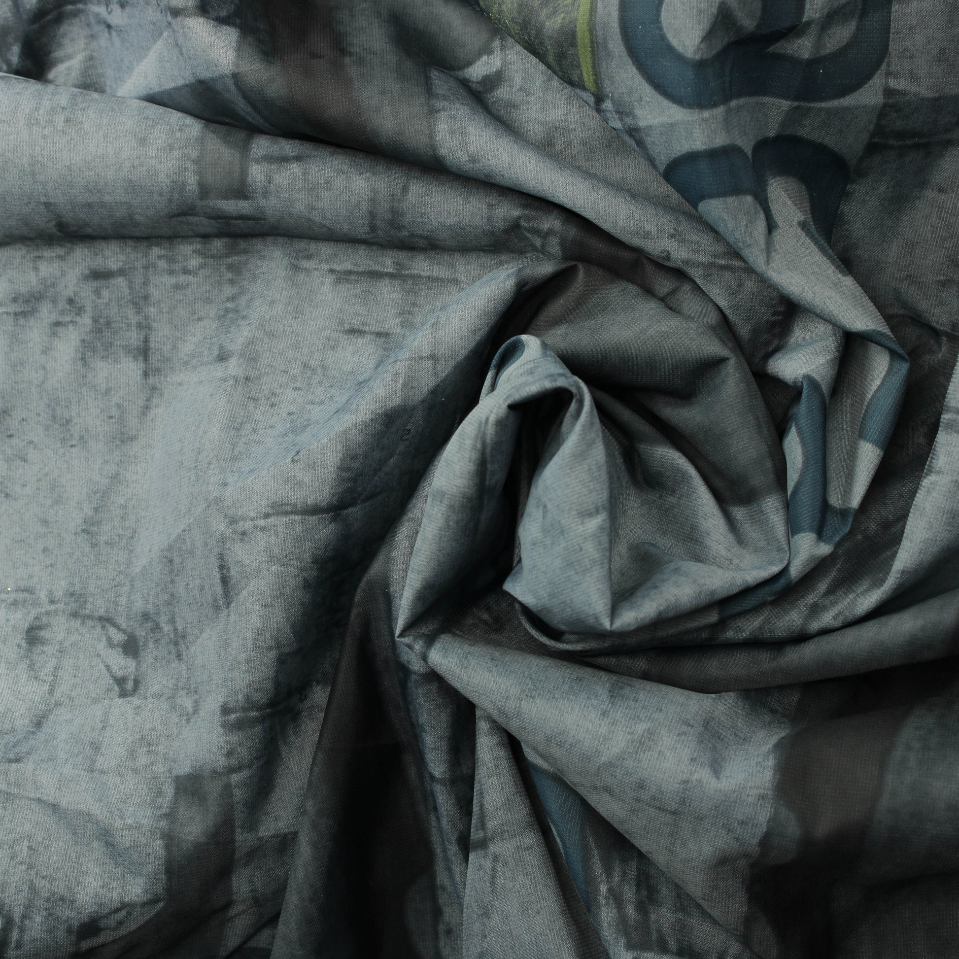 Harmaa numerokuvioitu Vuorikangas - Pala