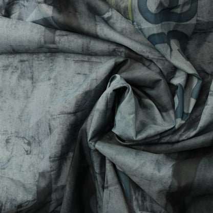 Harmaa numerokuvioitu Vuorikangas - Pala