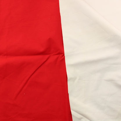 Punainen säänkestävä pinnoitettu tekokuitu - Pala