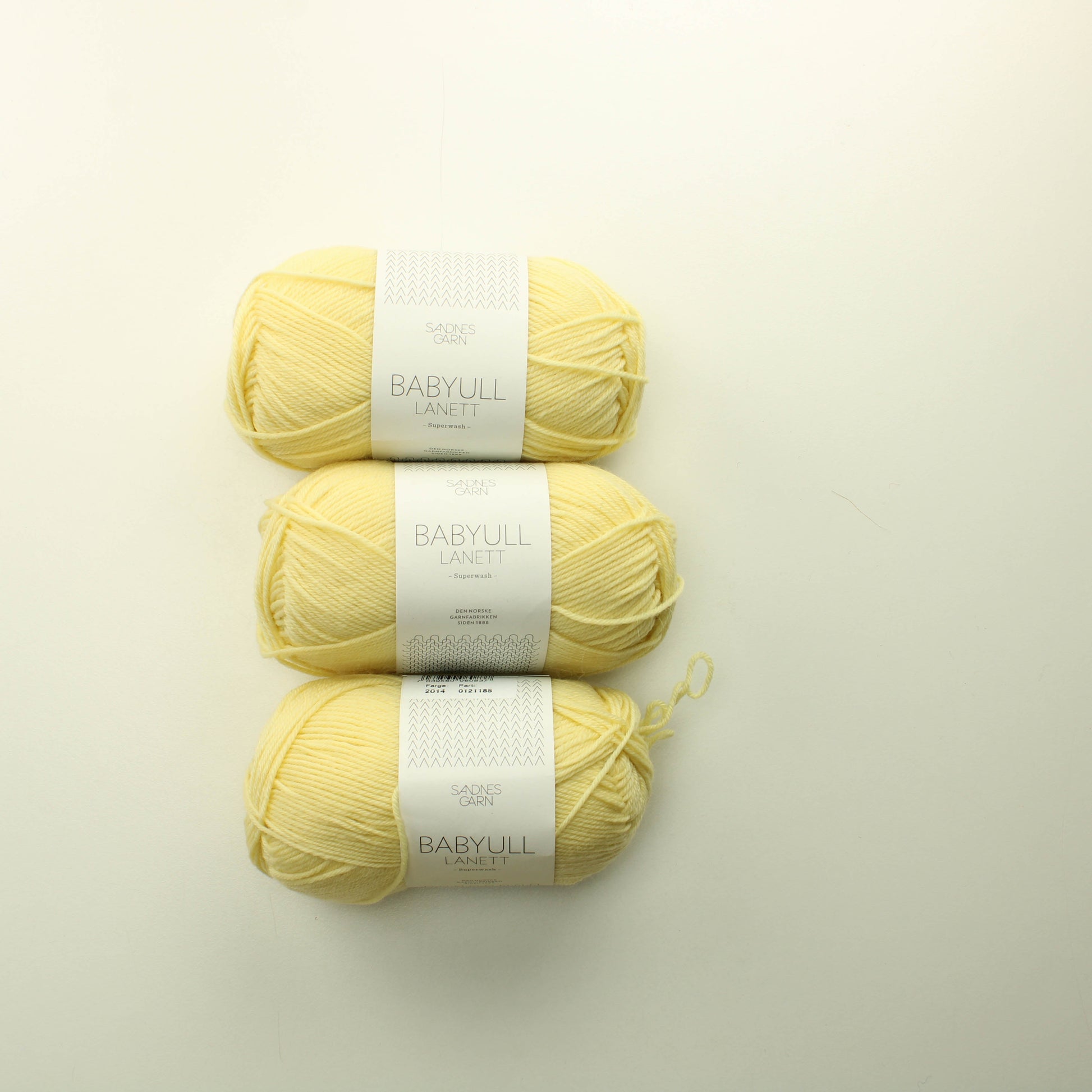 Sandnes Garn Babyull lanett superwash - 2014 Lankapussi