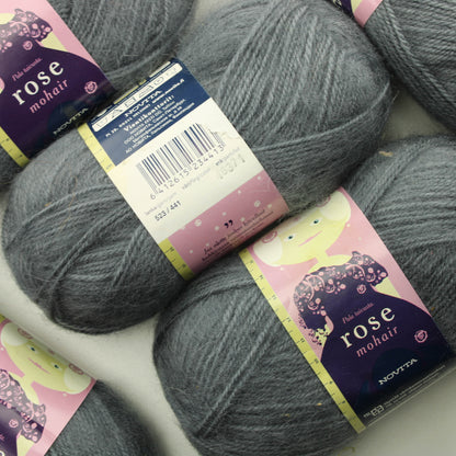 Novita Rose Mohair - 441 Lankapussi 695/80