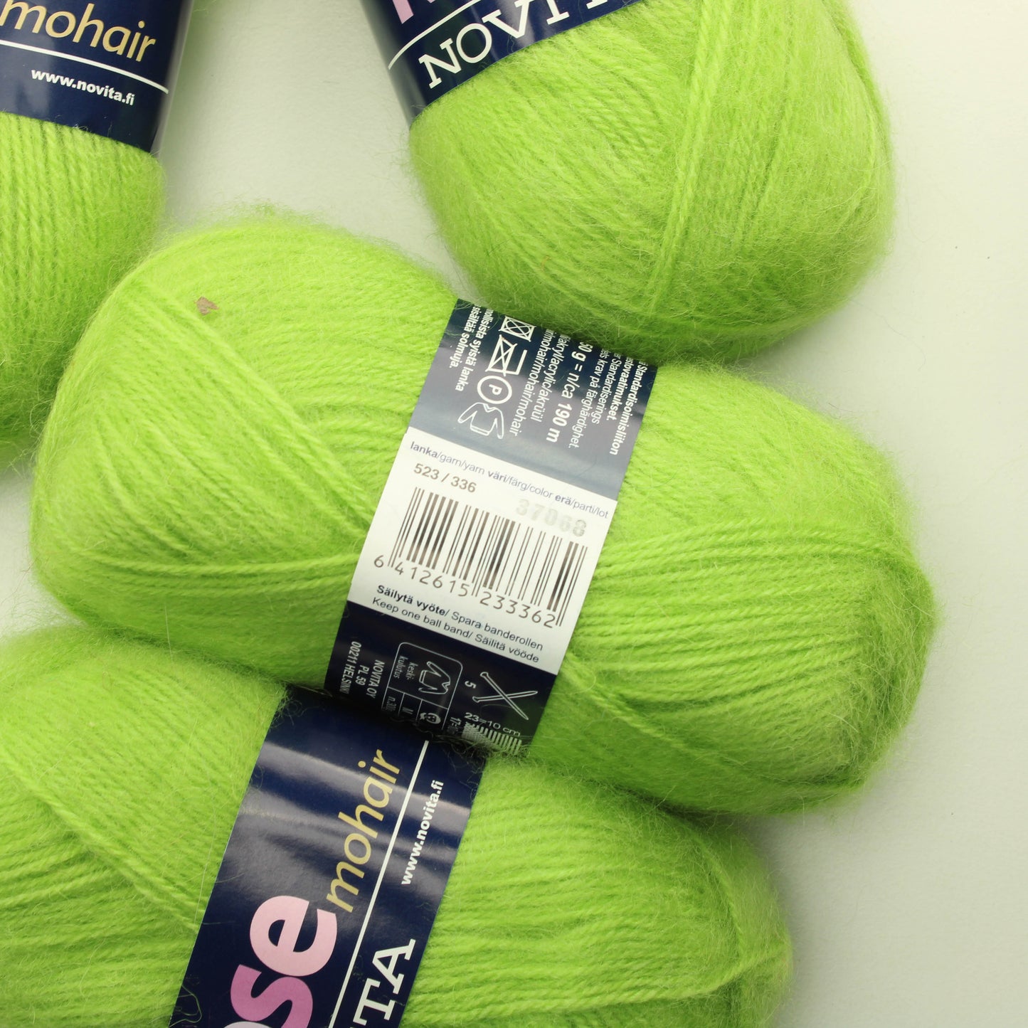 Novita Rose Mohair - 336 Lankapussi 905