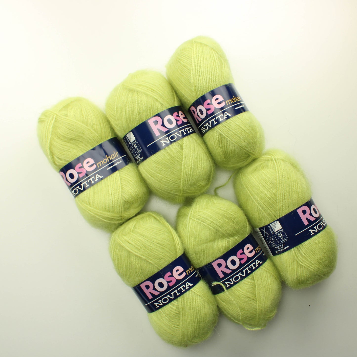 Novita Rose Mohair - 337 Lankapussi 960