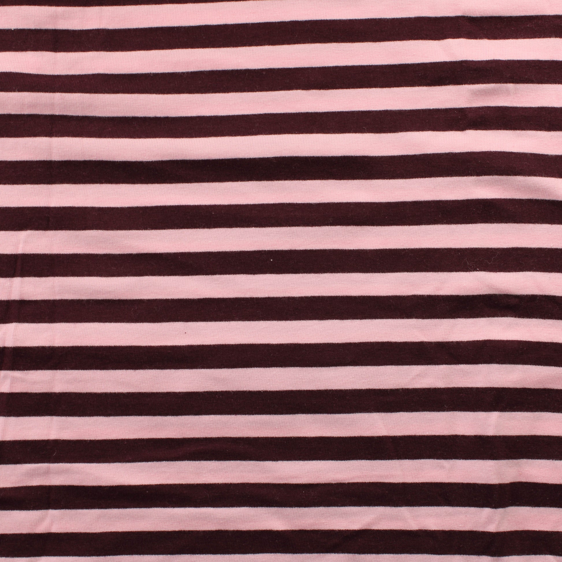 Viininpuna-vaaleanpunainen Raita Trikoo - Pala
