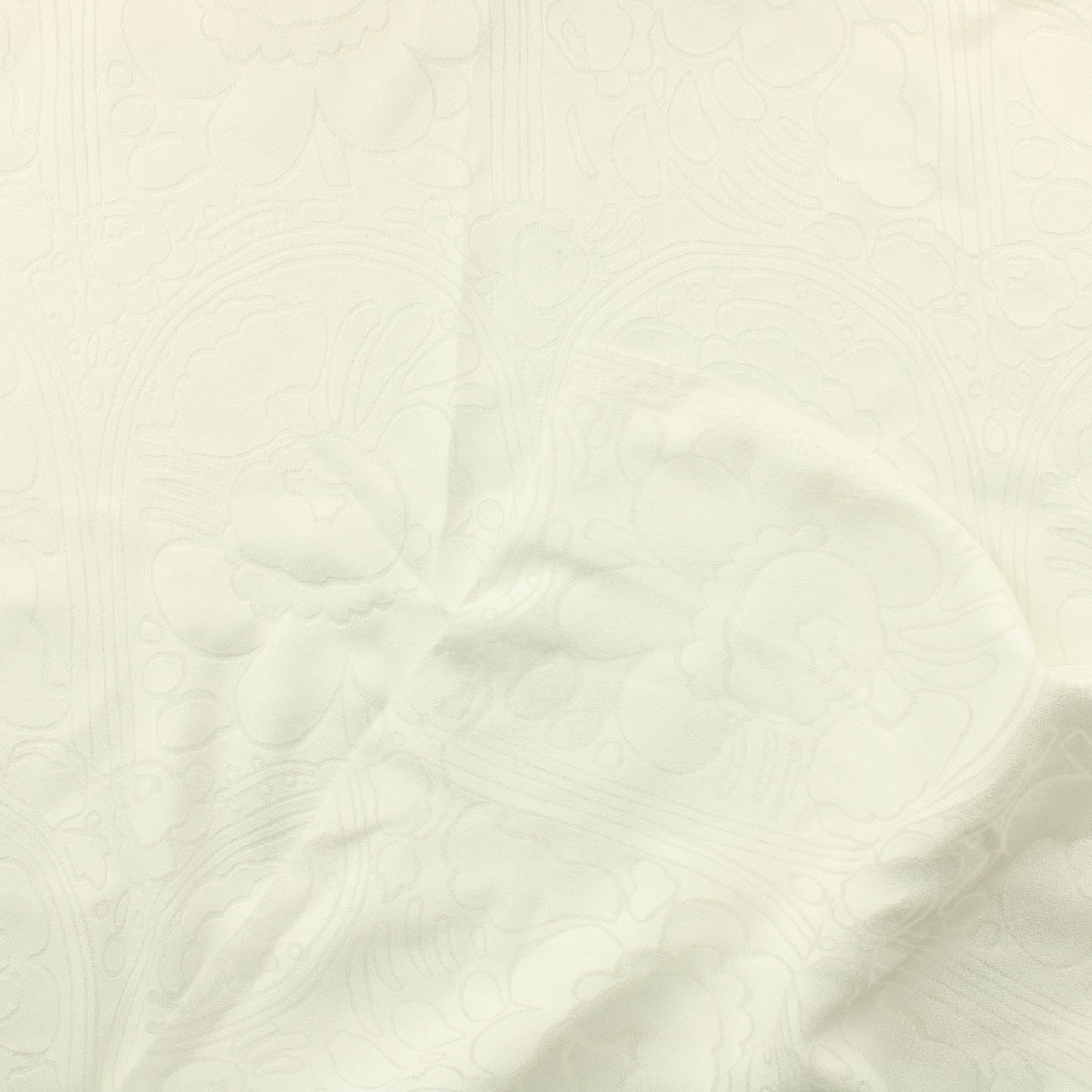 Marimekko Karuselli Valkoinen Vaatetuskangas - Pala