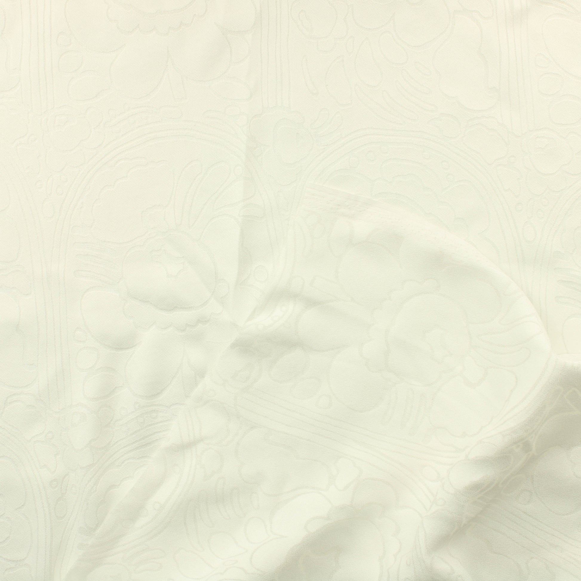 Marimekko Karuselli Valkoinen Vaatetuskangas - Pala