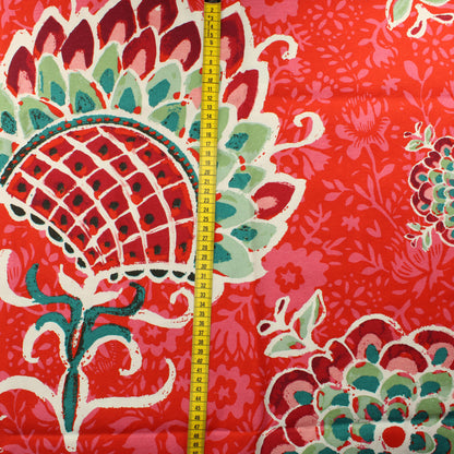 Kukkakuvioiset Puuvillaverhot - Palapaketti