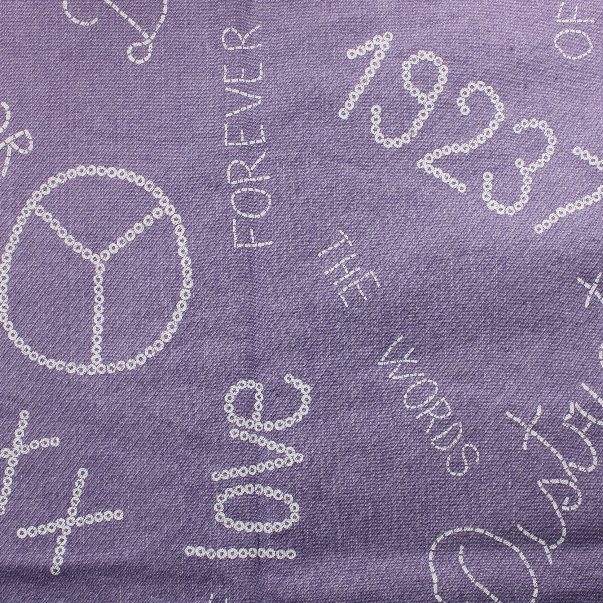 Violetti Farkkukangas - Pala