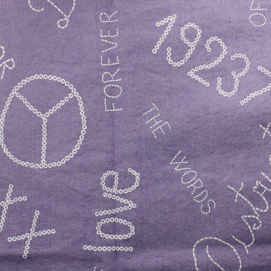 Violetti Farkkukangas - Pala