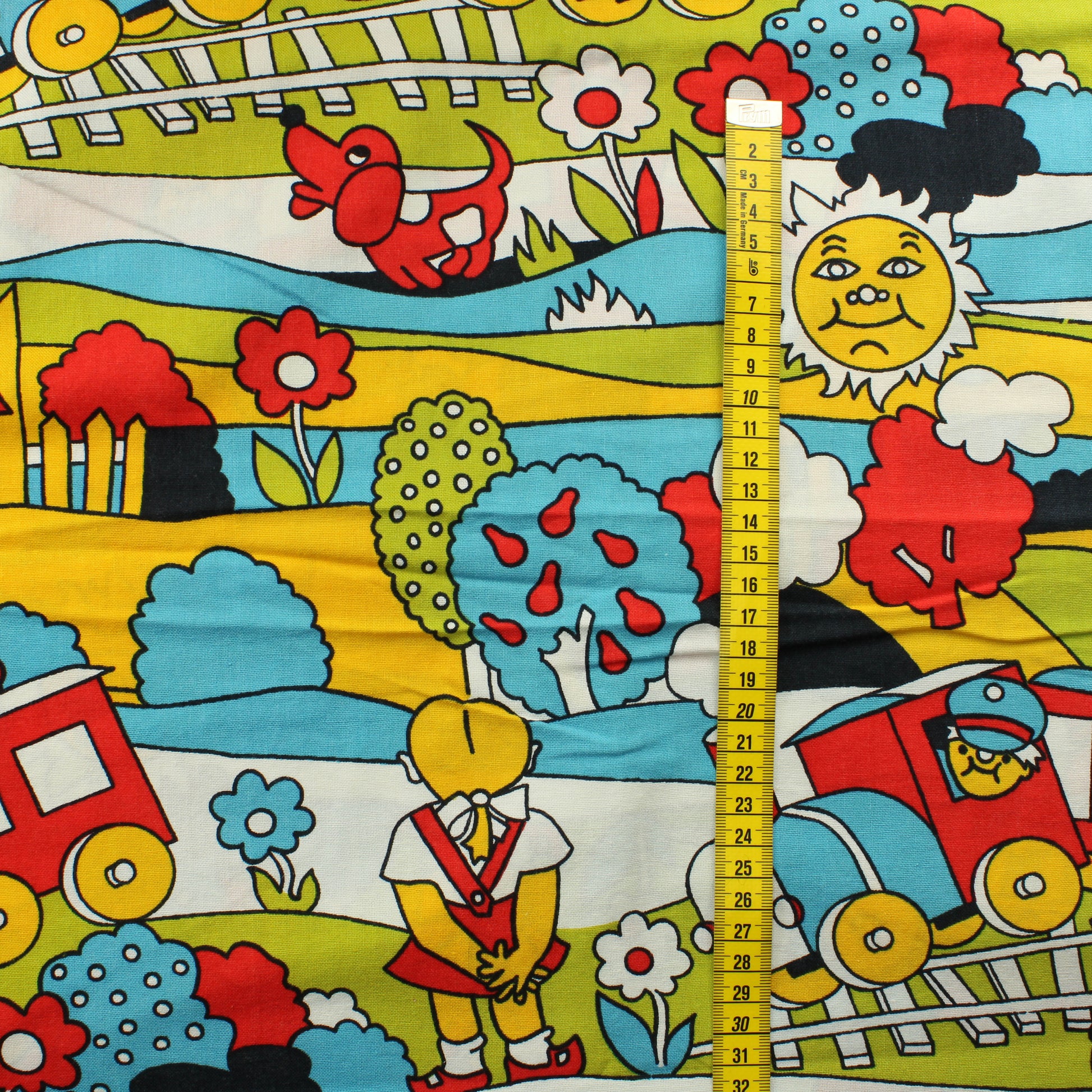 Junamatkalla Puuvillaverhot - Palapaketti