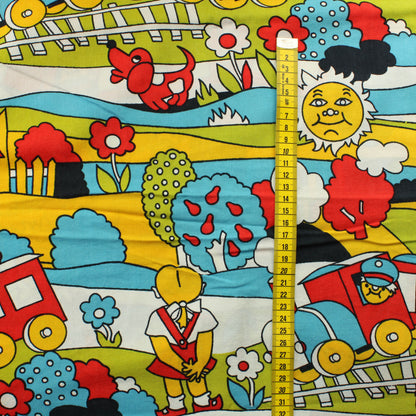 Junamatkalla Puuvillaverhot - Palapaketti