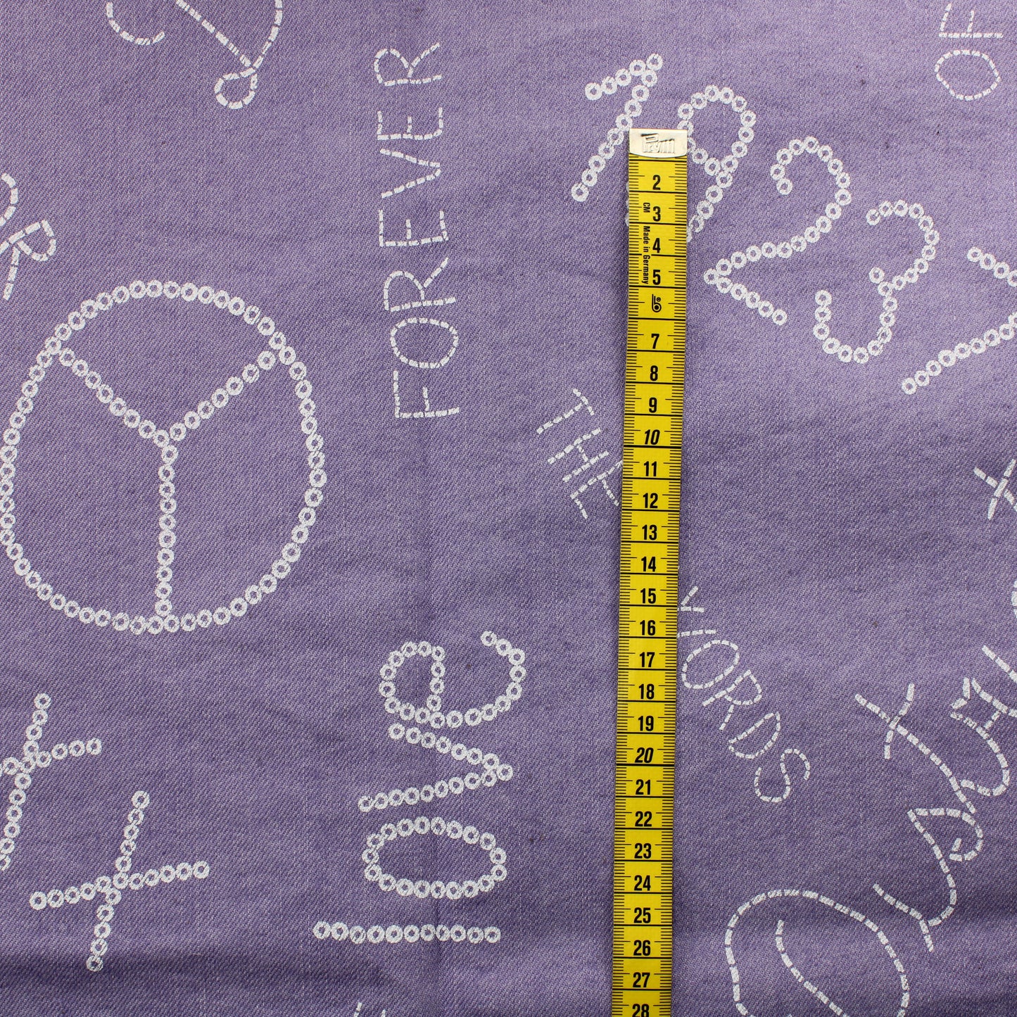 Violetti Farkkukangas - Pala