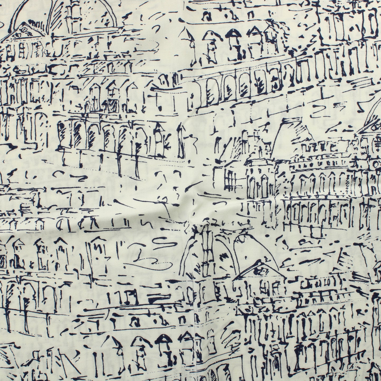 Sinivalkoinen rakennukset Viskoosi - Pala