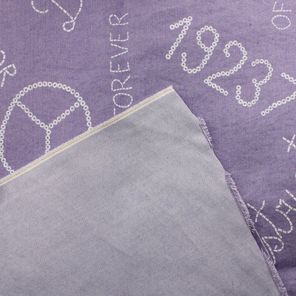 Violetti Farkkukangas - Pala