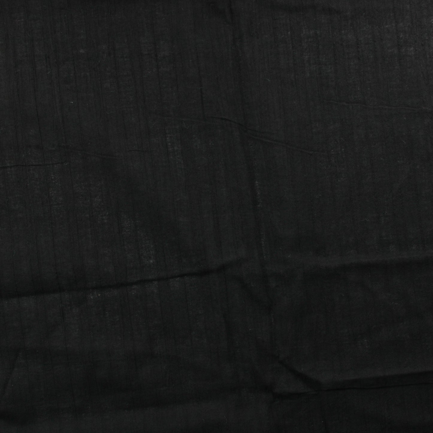 Musta raidallainen ohut Puuvillasekoite - Pala