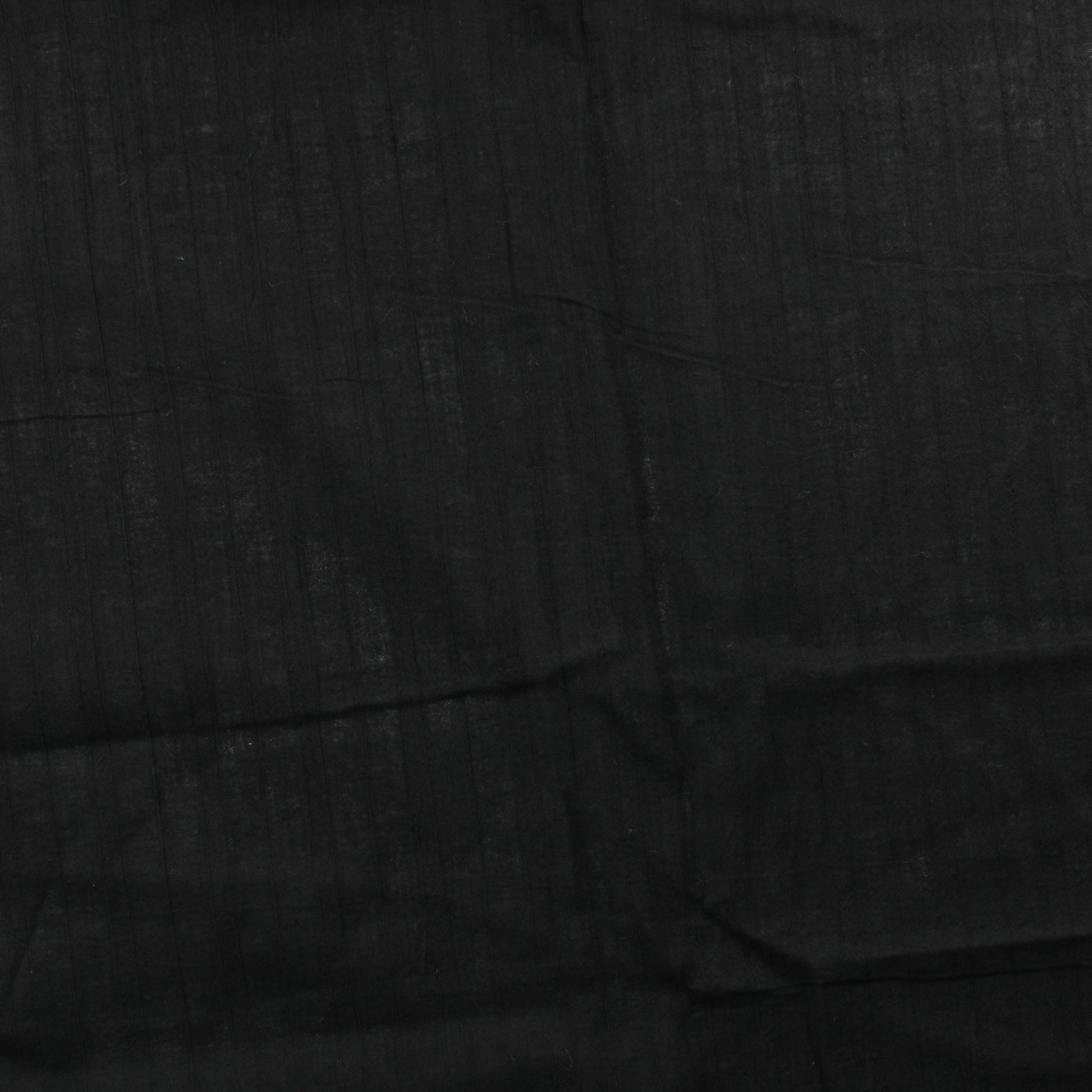 Musta raidallainen ohut Puuvillasekoite - Pala