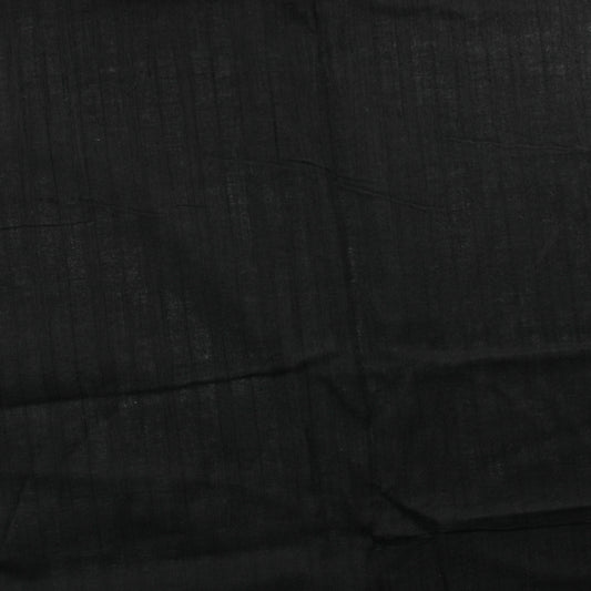 Musta raidallainen ohut Puuvillasekoite - Pala