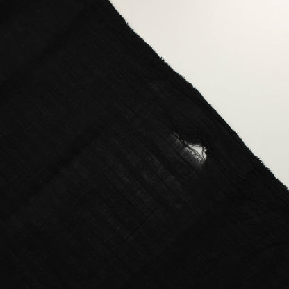 Musta raidallainen ohut Puuvillasekoite - Pala