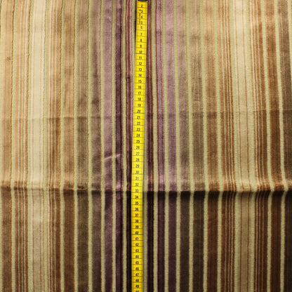 Samettiraitainen Sisustuskangas - Pala