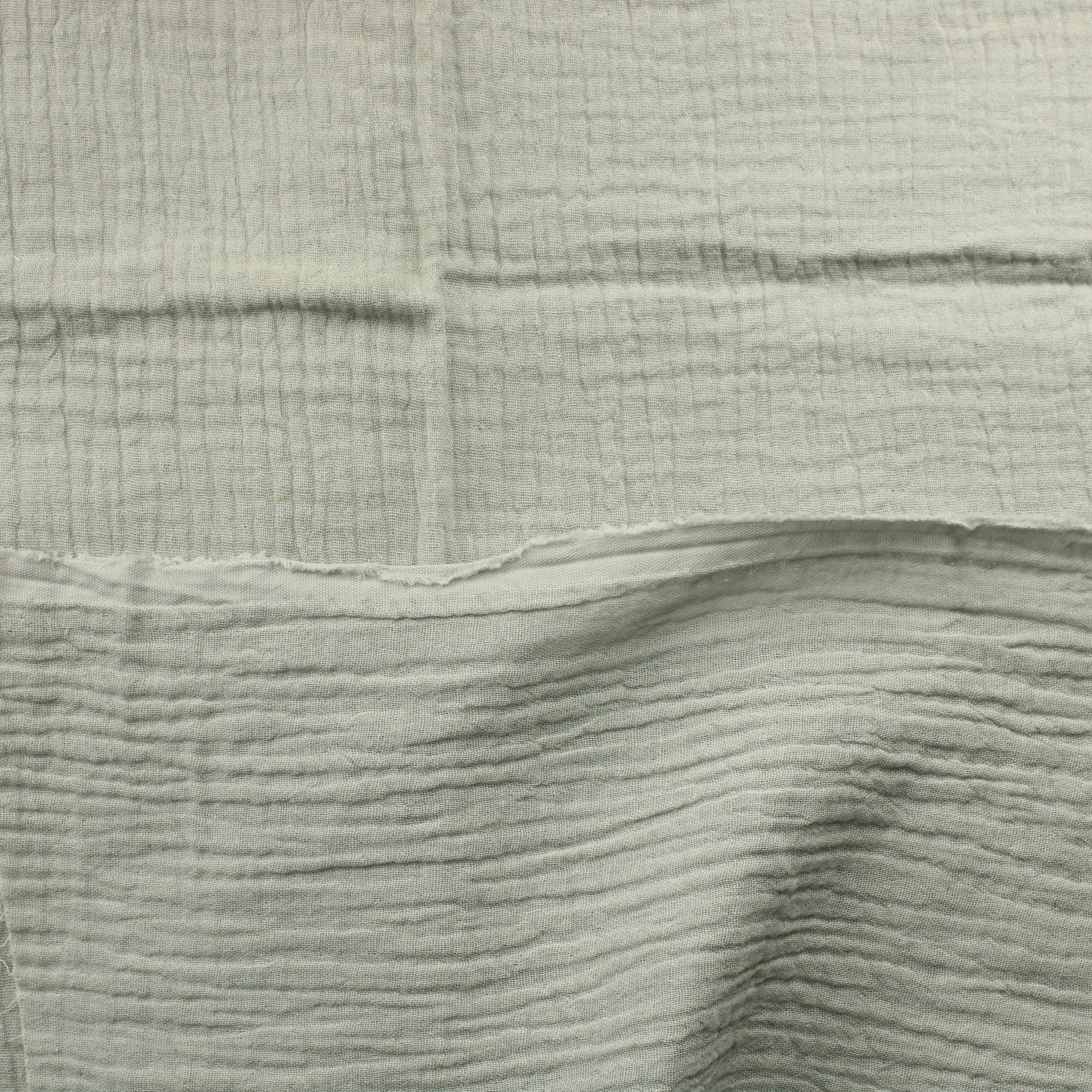 Vaaleanharmaa Puuvillainen tuplaharso - Pala