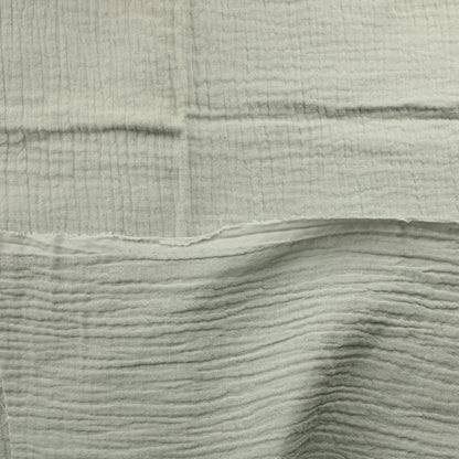 Vaaleanharmaa Puuvillainen tuplaharso - Pala