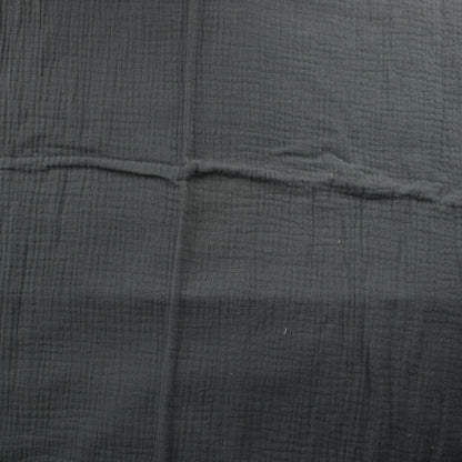 Tummanharmaa Puuvillainen tuplaharso - Pala