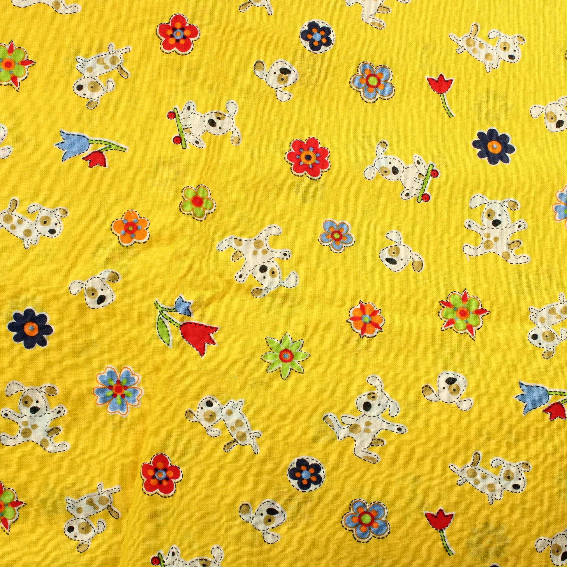 Koirulit keltainen Puuvilla - Palapaketti