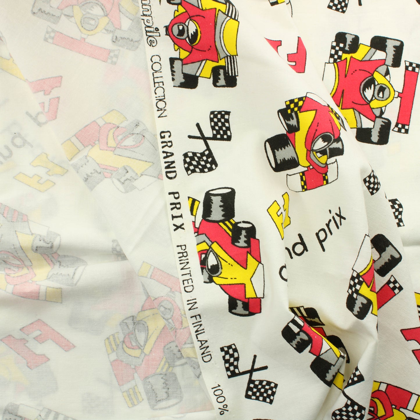 Grand Prix Suomessa painettu Puuvilla - Pala