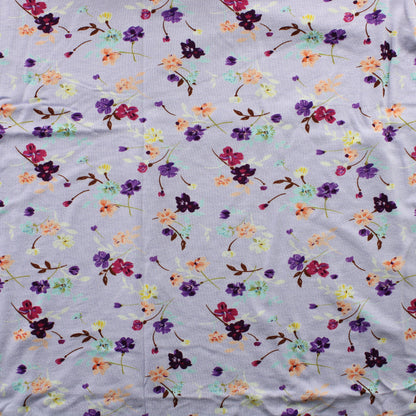 Violetti Kukka Trikoo - Pala