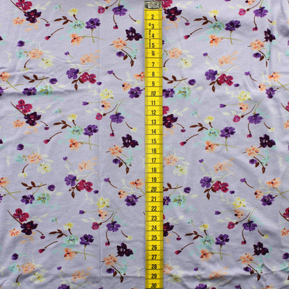 Violetti Kukka Trikoo - Pala