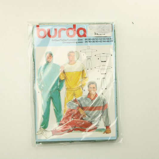 Burda 6433 Miesten collariasut koo 44-58