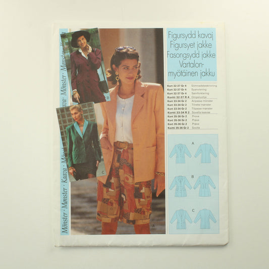 Vartalonmyötäinen jakku