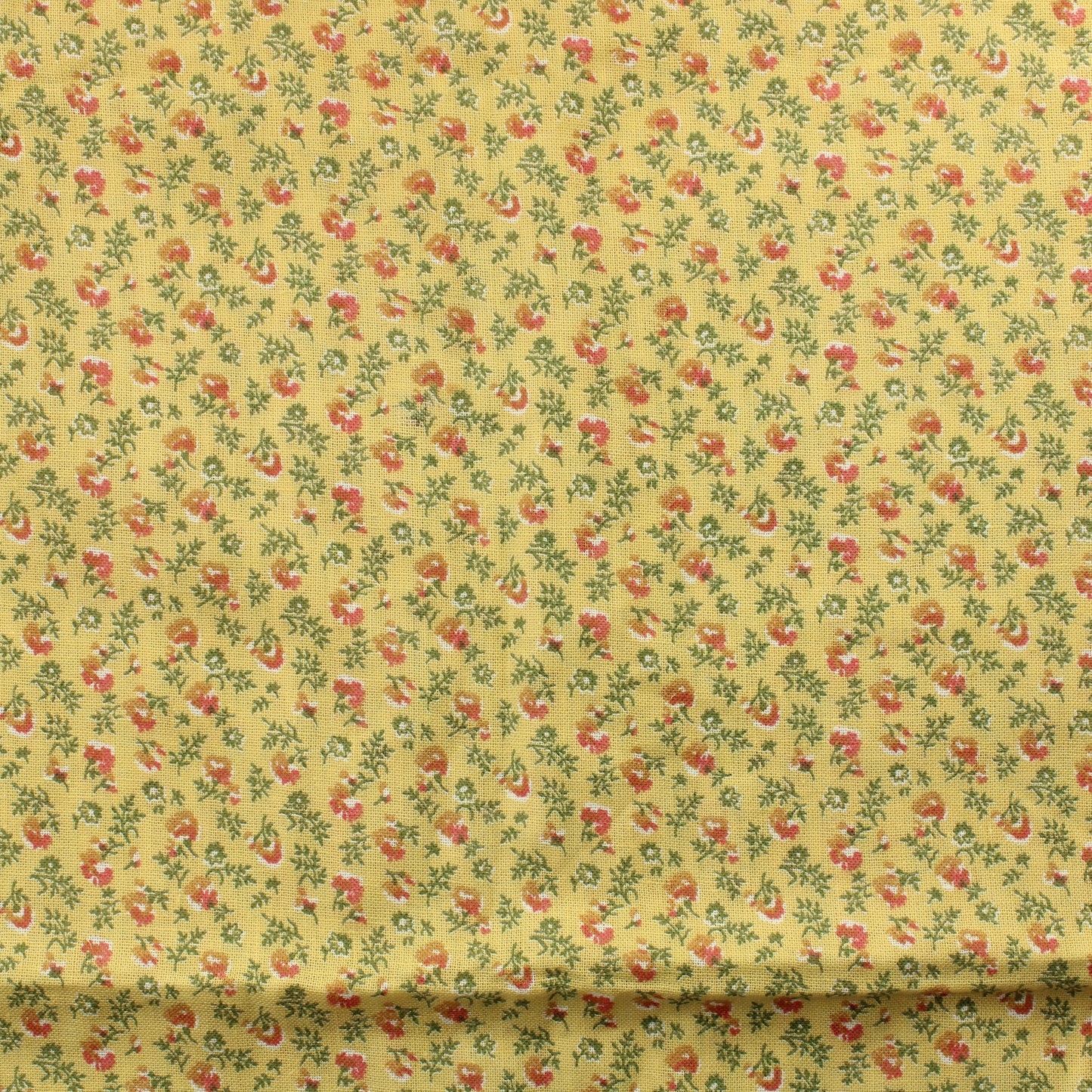 Keltapohjainen kukikas Puuvilla - Pala