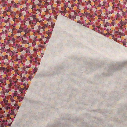 Punaviolettisävyinen Vaatetuskangas - Pala