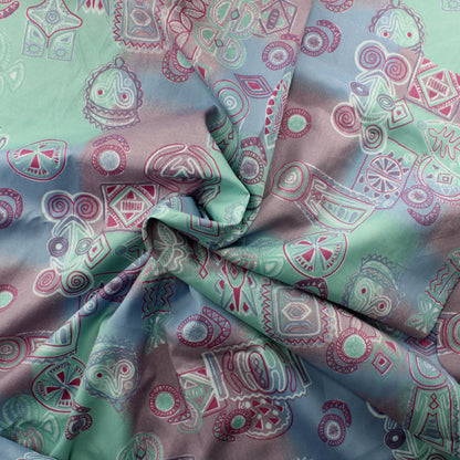 Pastellisävyinen Vaatetuskangas - Pala