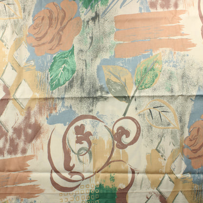 Monivärinen ruusu Puuvilla - Pala