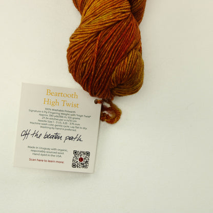 Laneras Yarn co Beartooth High Twist - off the beaten path