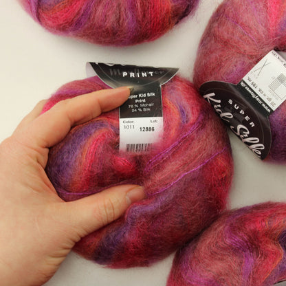 Mayflower Super Kid Silk Print - 1011 Lankapussi 223