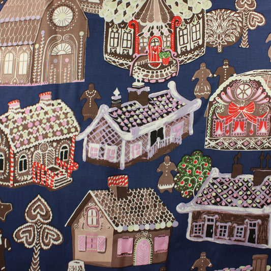 Vallila Piparikylä Puuvillasekoite verho - Pala