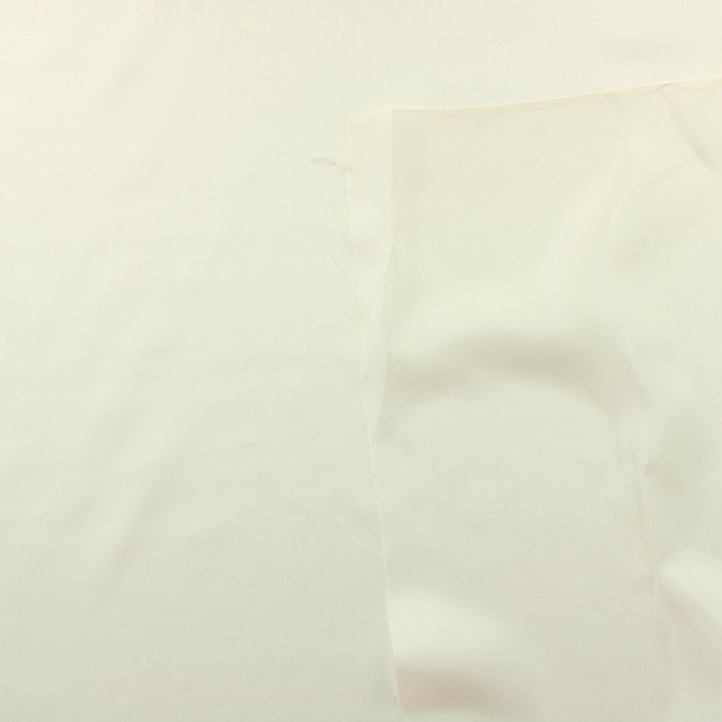 Luonnonvalkoinen Silkkisifonki - Mittamyynti