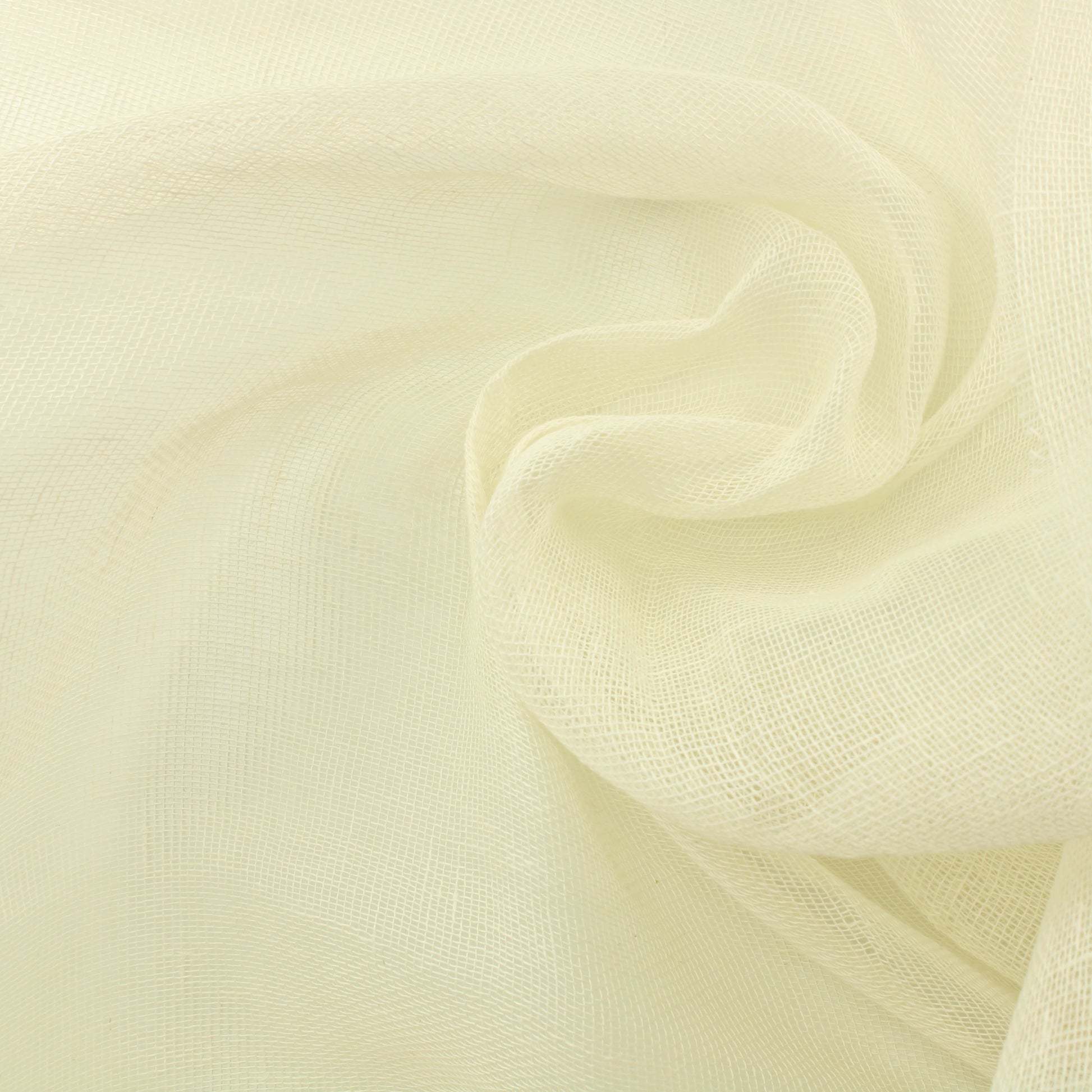 Luonnonvalkoinen harsomainen pellava - Mittamyynti