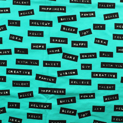 Turkoosi Teksti JC - Pala