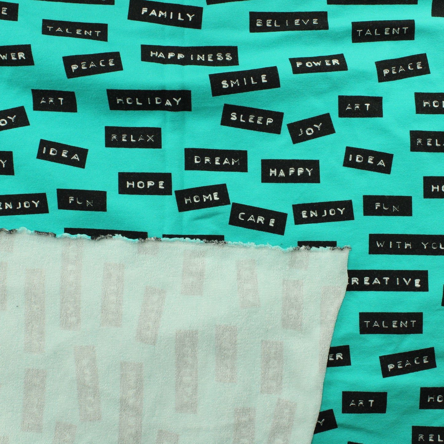 Turkoosi Teksti JC - Pala