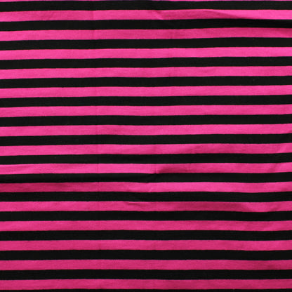 Pinkki-musta Raita Trikoo - Pala