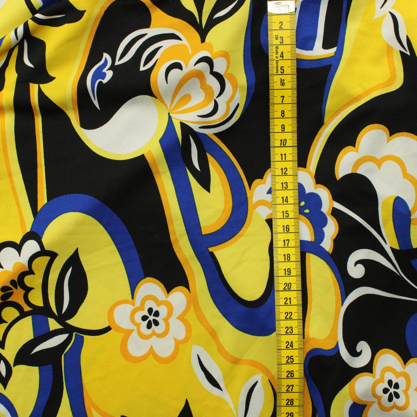 Keltainen kukkakuvioinen Neulos - Pala