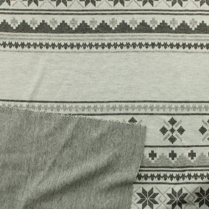 Harmaa kuviollinen Neulos - Pala