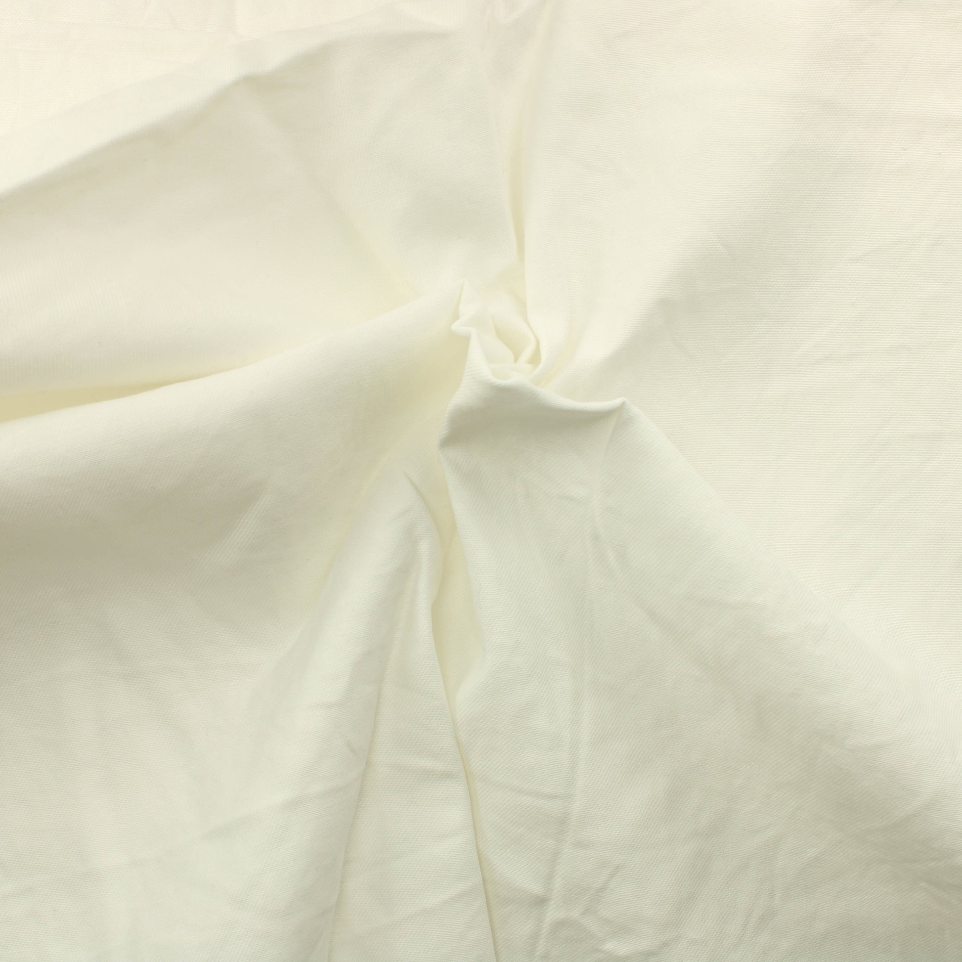 Valkoinen Puuvillagabardiini - Pala